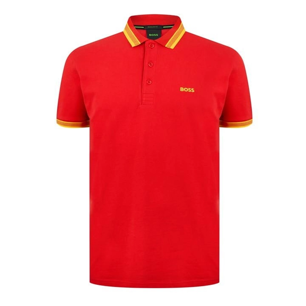 Hugo Boss Paddy Polo Shirt - Red